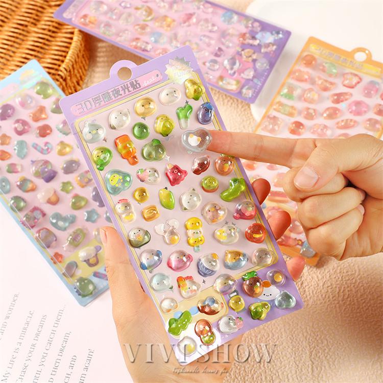 ボンボンシール ドロップシール ぷくぷくシール セット ぼんぼん