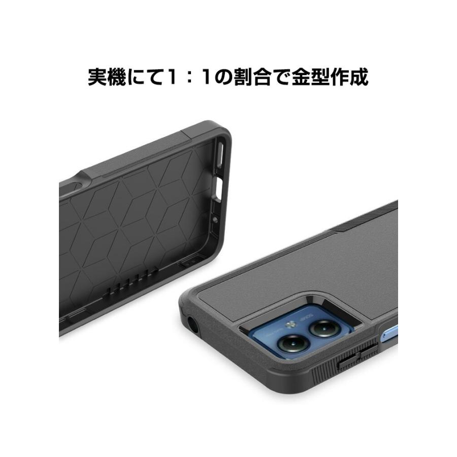 motorola（モトローラ） モト moto g64 5G moto g64y 5G用のTPU+PC素材
