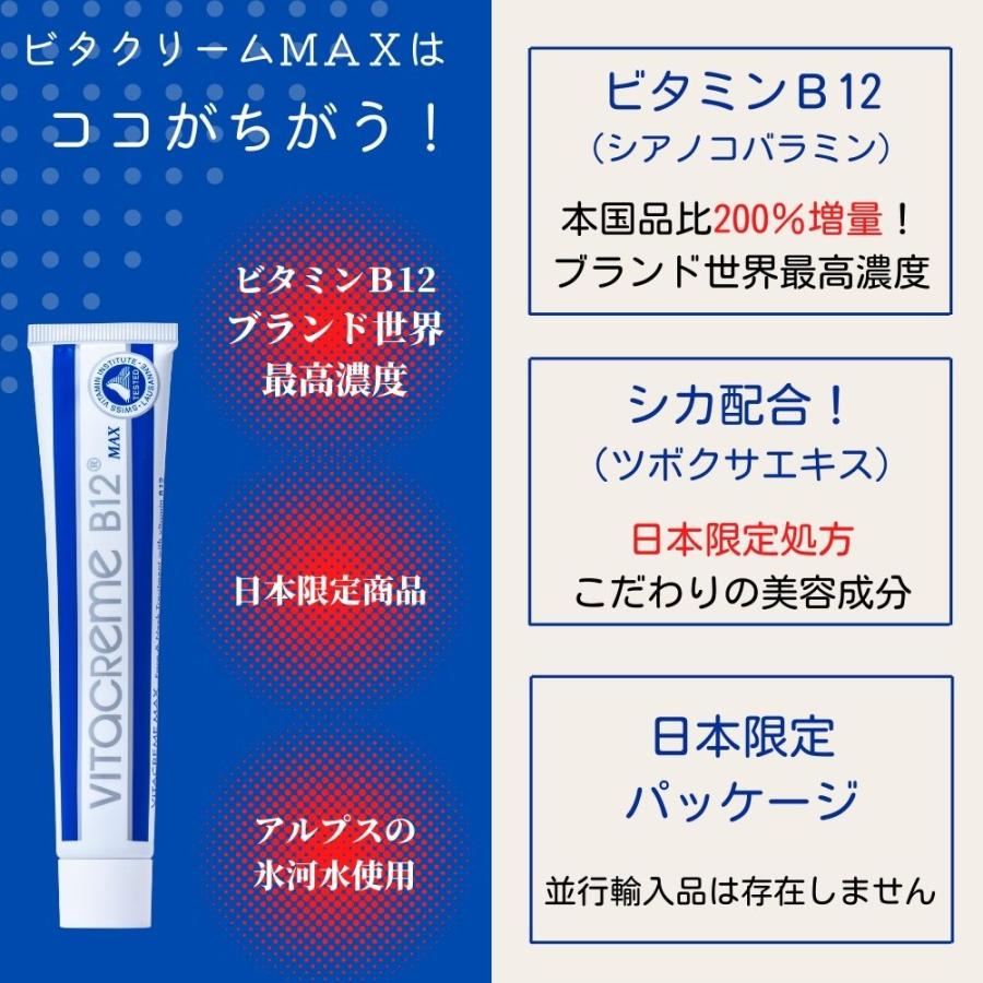 VITACREME（ビタクリーム） 【ビタクリーム公式】Vitacreme B12 MAX