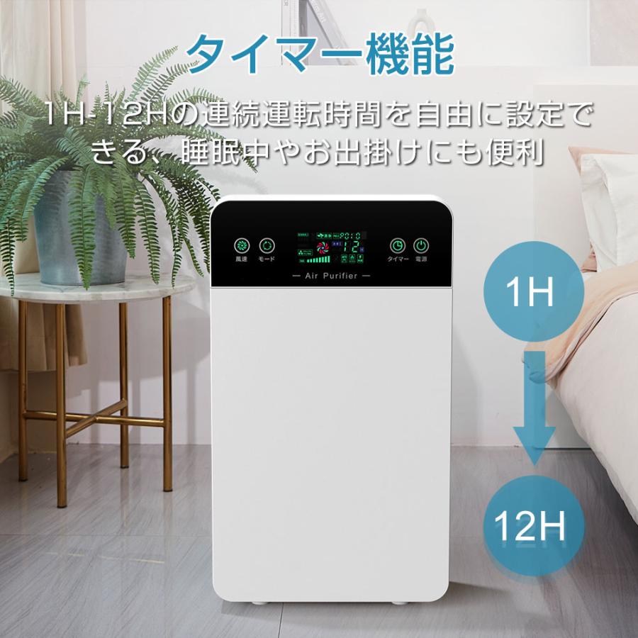 1500円OFF限定クーポンで7380円】最新改良 空気清浄機 最大42畳 6重