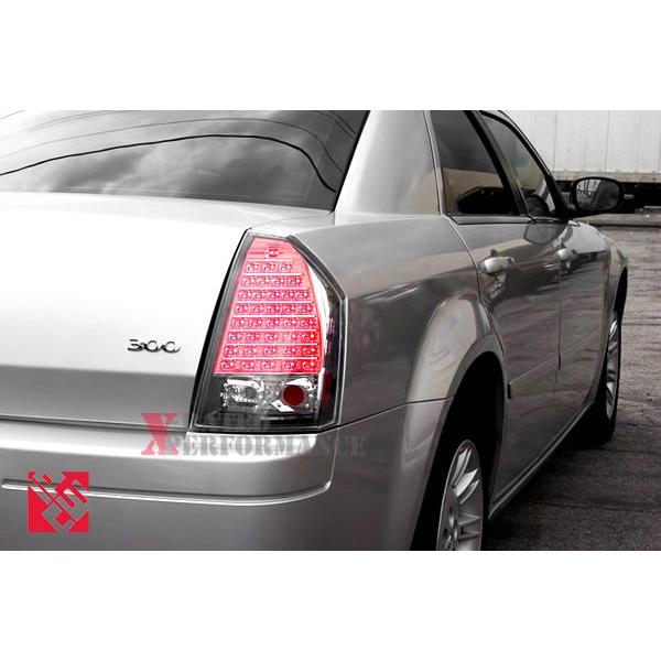 クライスラー 300C 2005-2007 LED テールライト テールランプ : X