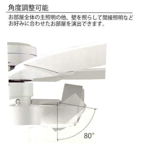 DAIKO（ダイコー） CSF-580W DAIKO シーリングファン LED リモコン付