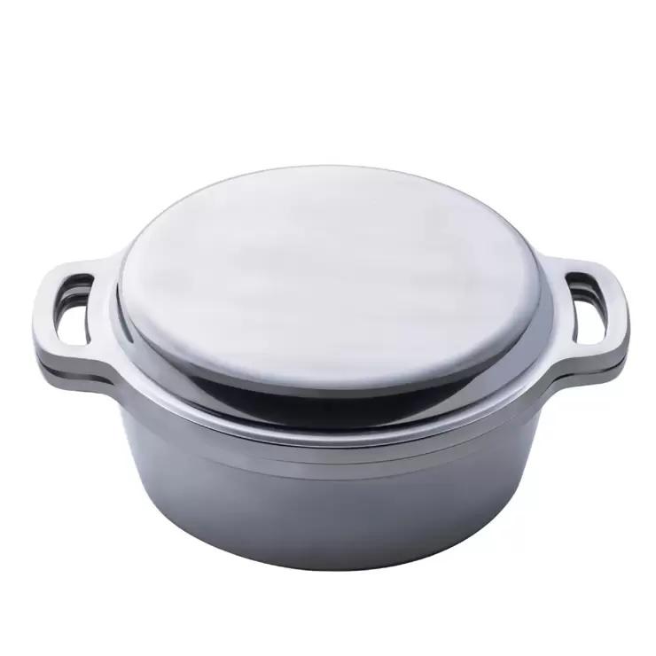 HAL ムスイ鍋 20cm ガス火専用 蒸し板付き 無水鍋 : イトヤYahoo!店