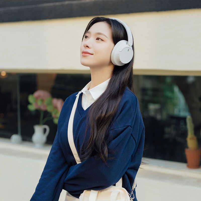 SONY（ソニー） ブルートゥースヘッドホン ホワイト［リモコン・マイク