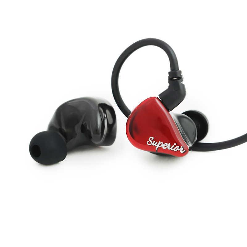 QDC 有線イヤホン カナル型 SUPERIOR Vermilion Red ［φ3.5mm ミニ