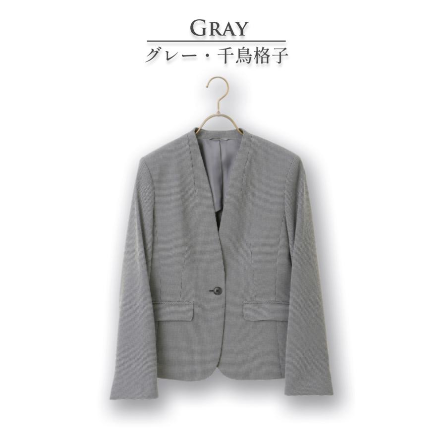 AOYAMA 【洋服の青山】Vカラージャケット レディース スーツ オール