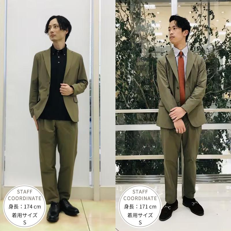 AOYAMA 【洋服の青山】メンズ オールシーズン用 グリーン系 ゼロ