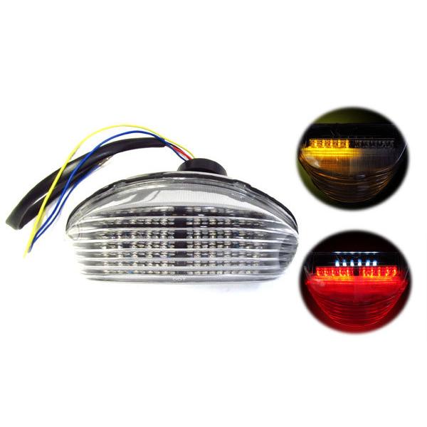 新品 KAWASAKI ZX-12R ウインカー内蔵 LEDテールランプ 2000〜2006年