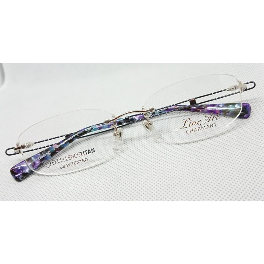 Charmant シャルマン Line art ラインアート XL1098 WP(シルバー