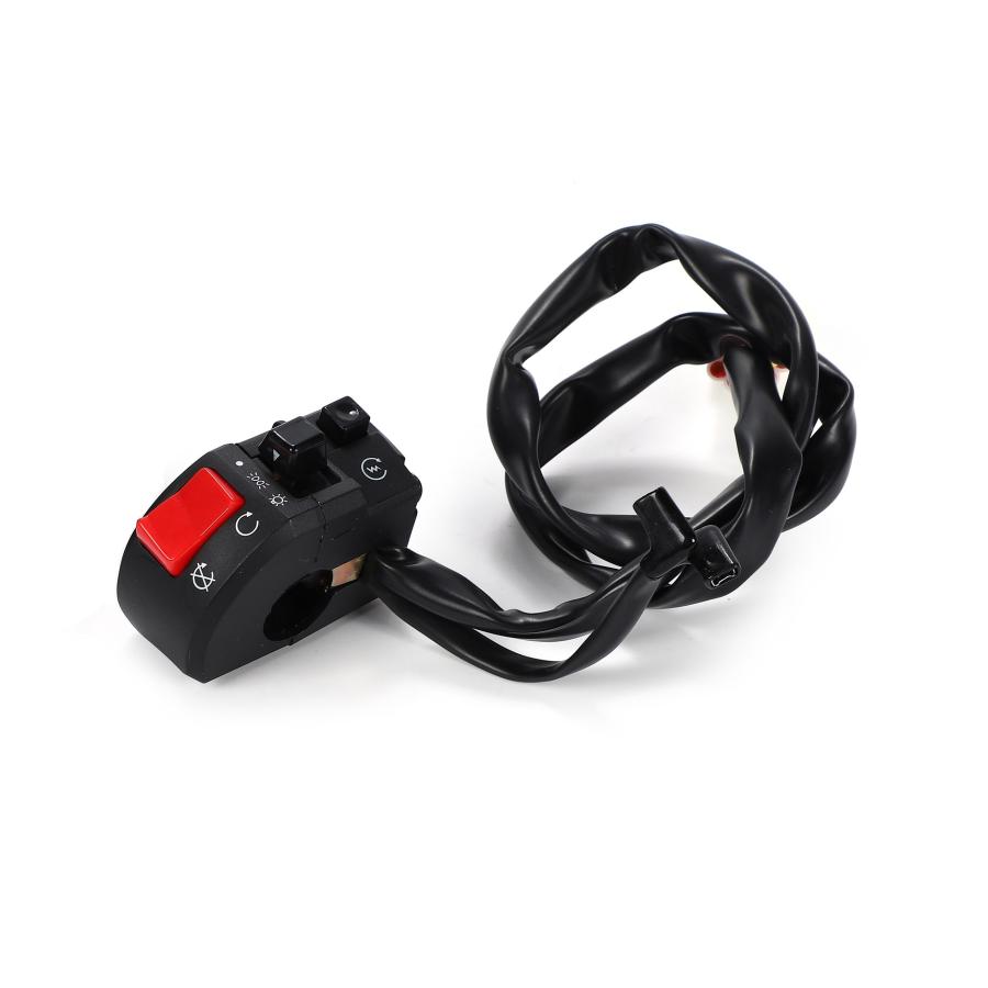 バイク ハンドル スイッチ ボックス 左右 汎用 多機能 ヤマハ カワサキ