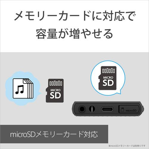 ソニー NW-A306 B ウォークマン ハイレゾ音源対応 WALKMAN A300