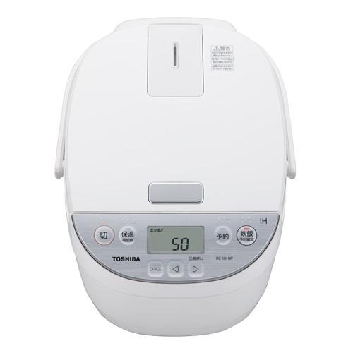 東芝 RC-10HW(W) IH炊飯器 5.5合炊き ホワイト : ヤマダデンキ Yahoo