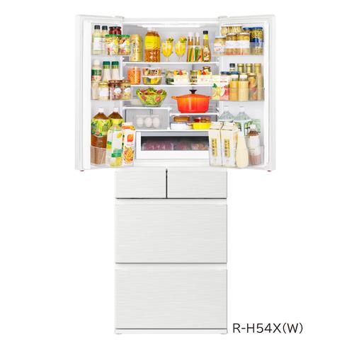 無料長期保証】日立 冷蔵庫 540L 観音開き 6ドア 幅65cm ひろin冷凍