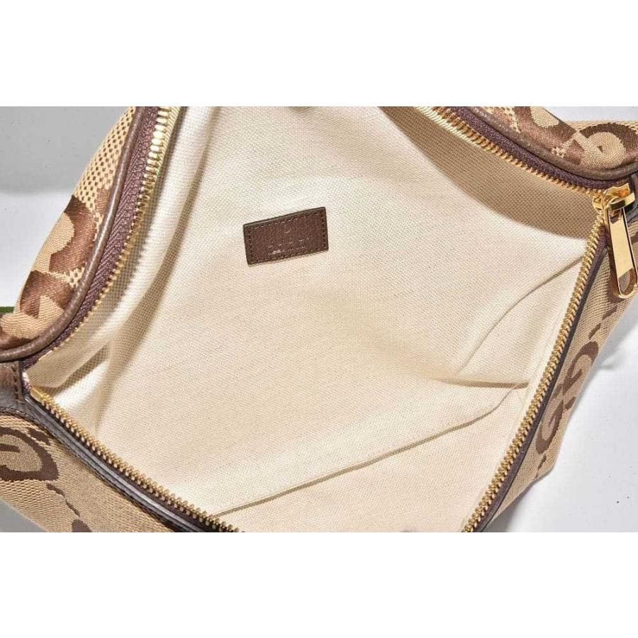 GUCCI（グッチ） ジャンボGG キャンバス ベルトバッグ ボディバッグ