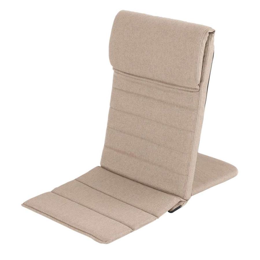 ドウシシャ いつでもどこでも背もたれスリム ベージュ [座椅子 座いす