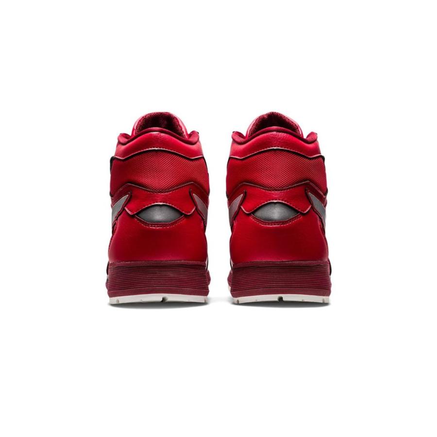 ウィンジョブ ASICS CP308AC 600 クラシックレッド×ホワイト