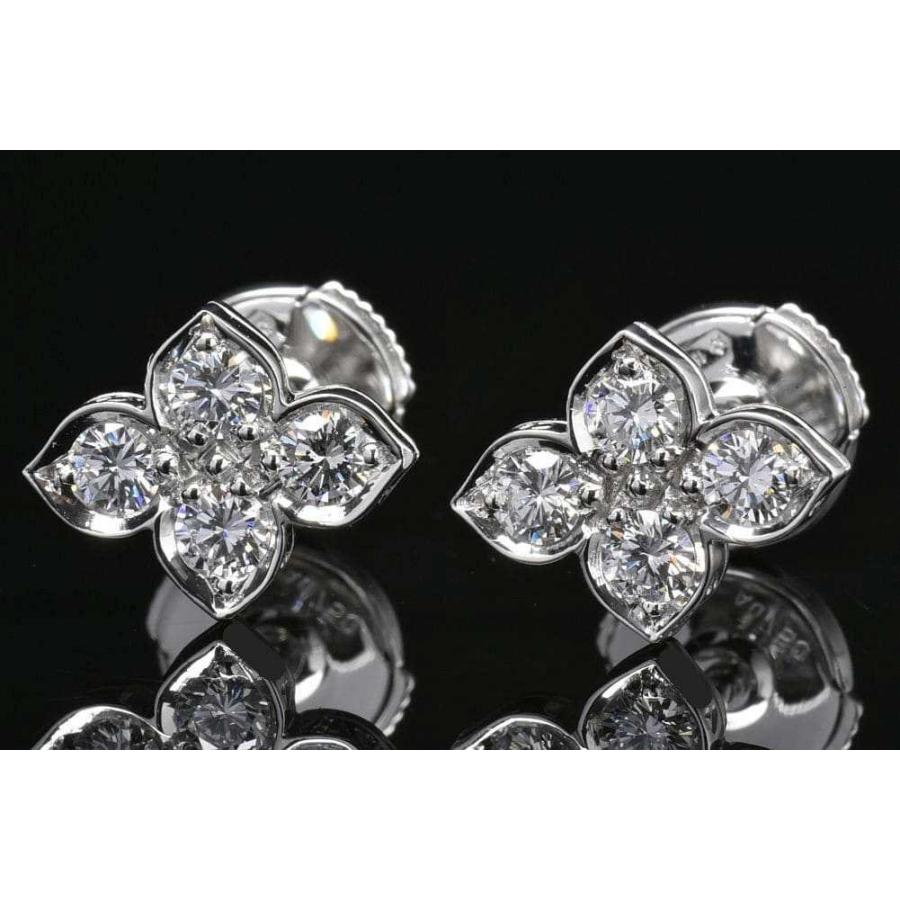 Cartier（カルティエ） ヒンドゥ ダイヤモンド ピアス K18WG ホワイト