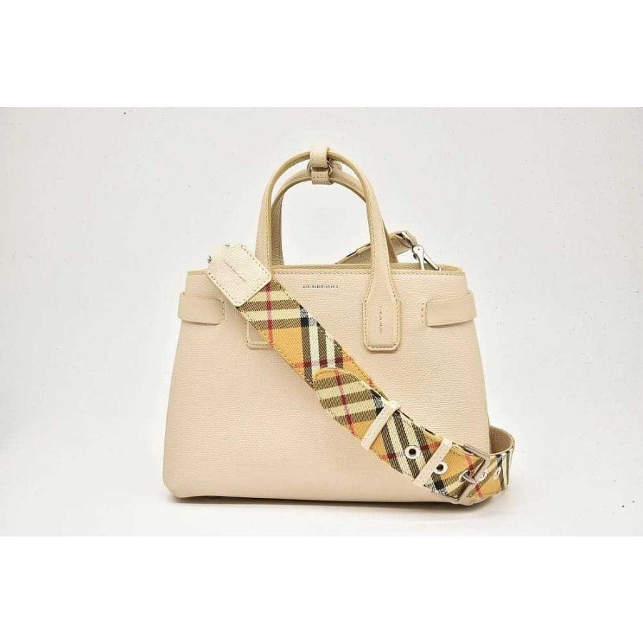 BURBERRY（バーバリー） スモールバナー ハンドバッグ 2WAY トート