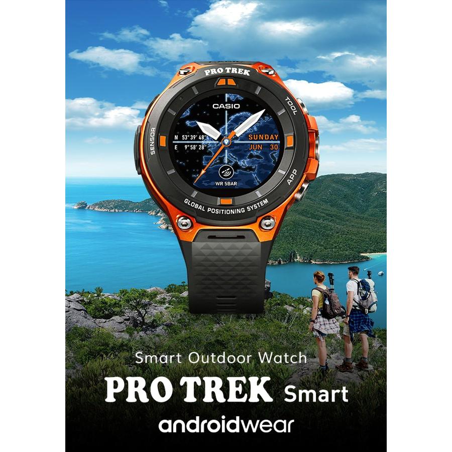 PRO TREK カシオ スマートウォッチ WSD-F20 BK プロトレック スマート
