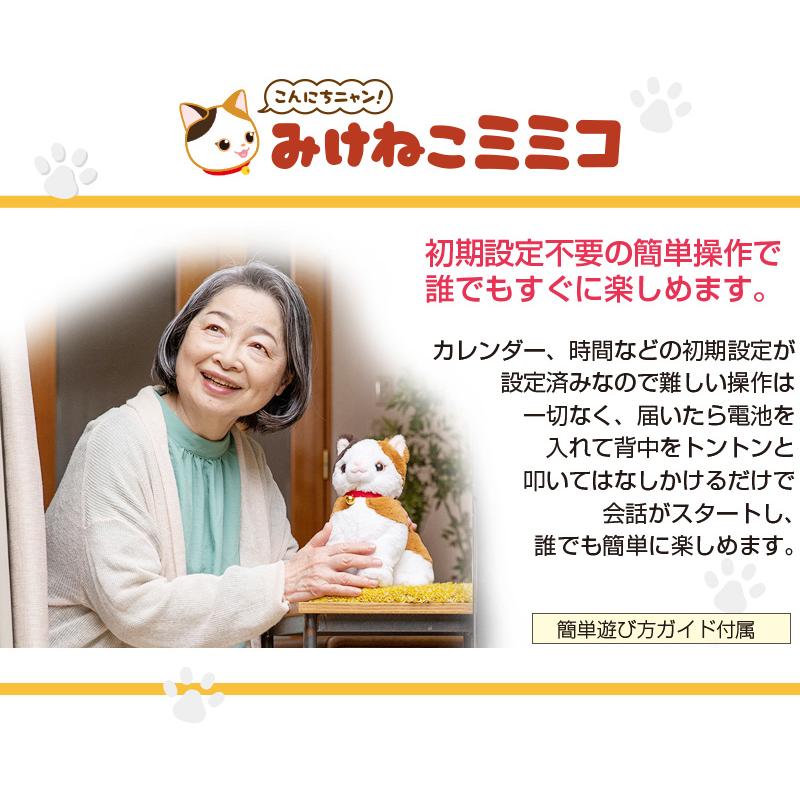 ポイント10倍＋1000円OFFクーポン】 こんにちニャン！ みけねこミミコ