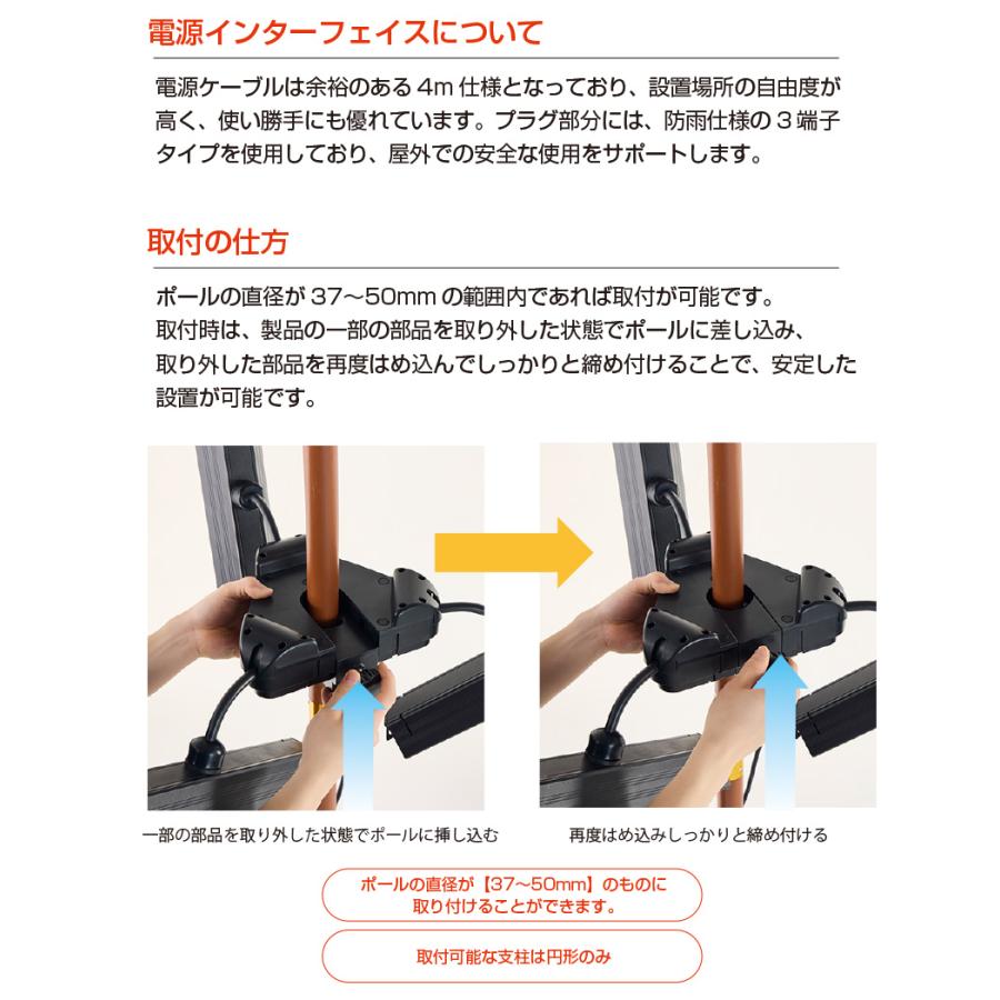 屋外用 防水 ヒーター トライソルヒーター IPx5 屋外 電気ストーブ