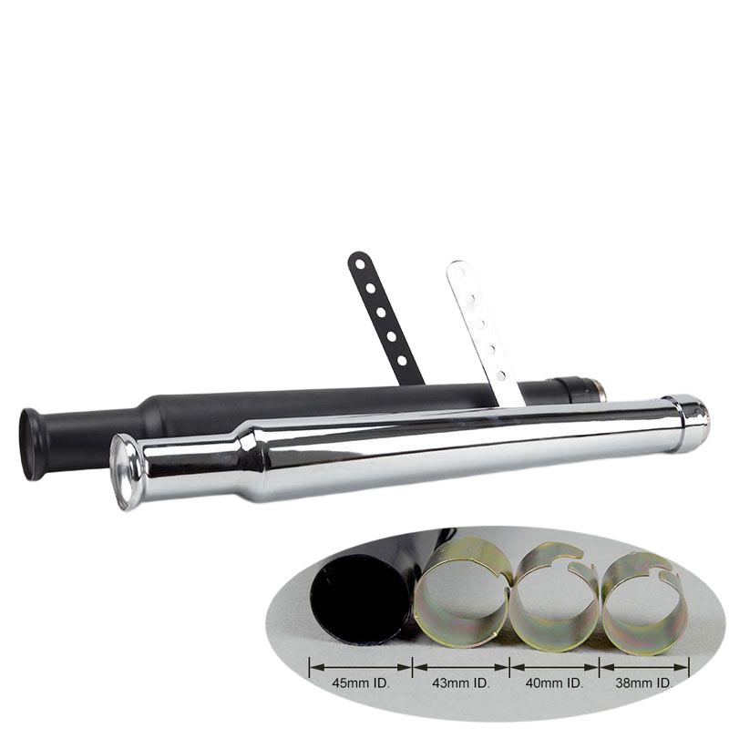 並行輸入品】 汎用 モーターサイクル エキゾーストサイレンサー