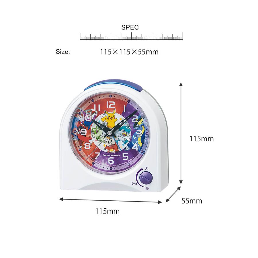 置き時計 目覚まし時計 キャラクター時計 時計 アラームクロック