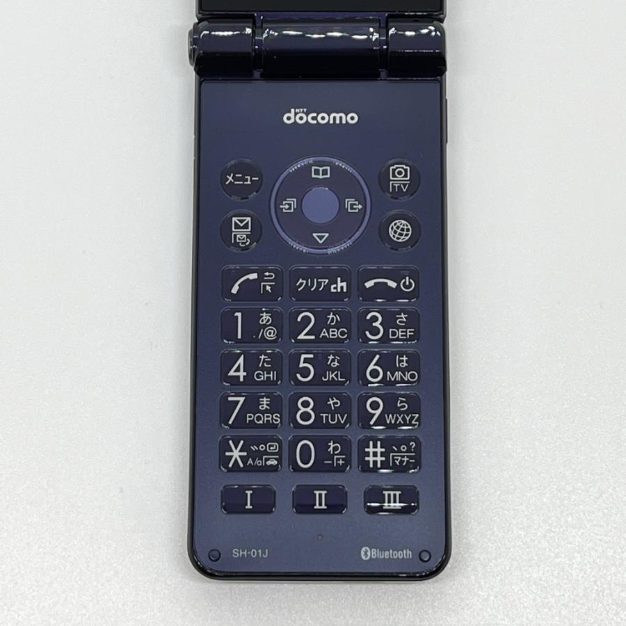 AQUOS ケータイ 【良品】AQUOSケータイ SH-01J ブルーブラック docomo