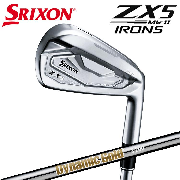 SRIXON 【即納】SRIXON ZX5 Mk-II Iron 6本セット カスタムシャフト