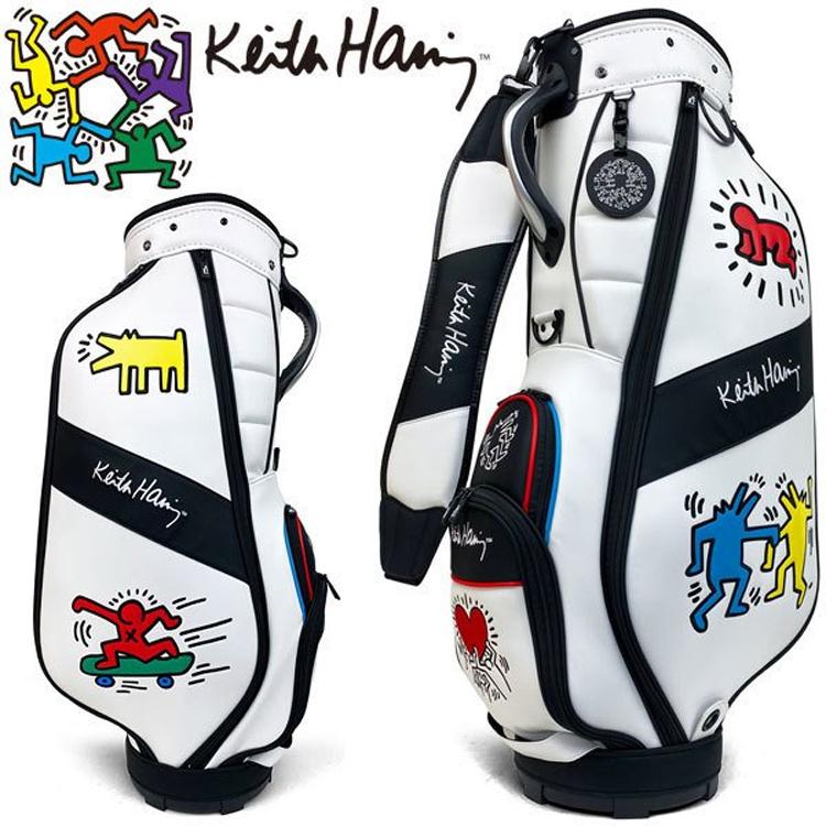 キースヘリング ゴルフ カート キャディバッグ Holding Heart