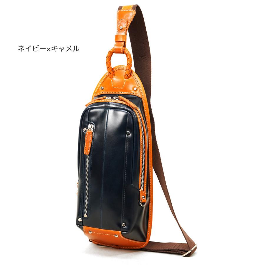 ボディバッグ メンズ 本革 Kiefer neu キーファーノイ Ciao チャオ