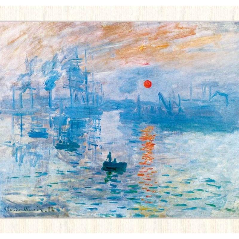 世界の名画 クロード・モネ 印象：日の出 F8 [g4-bm169-F8] : 人形の