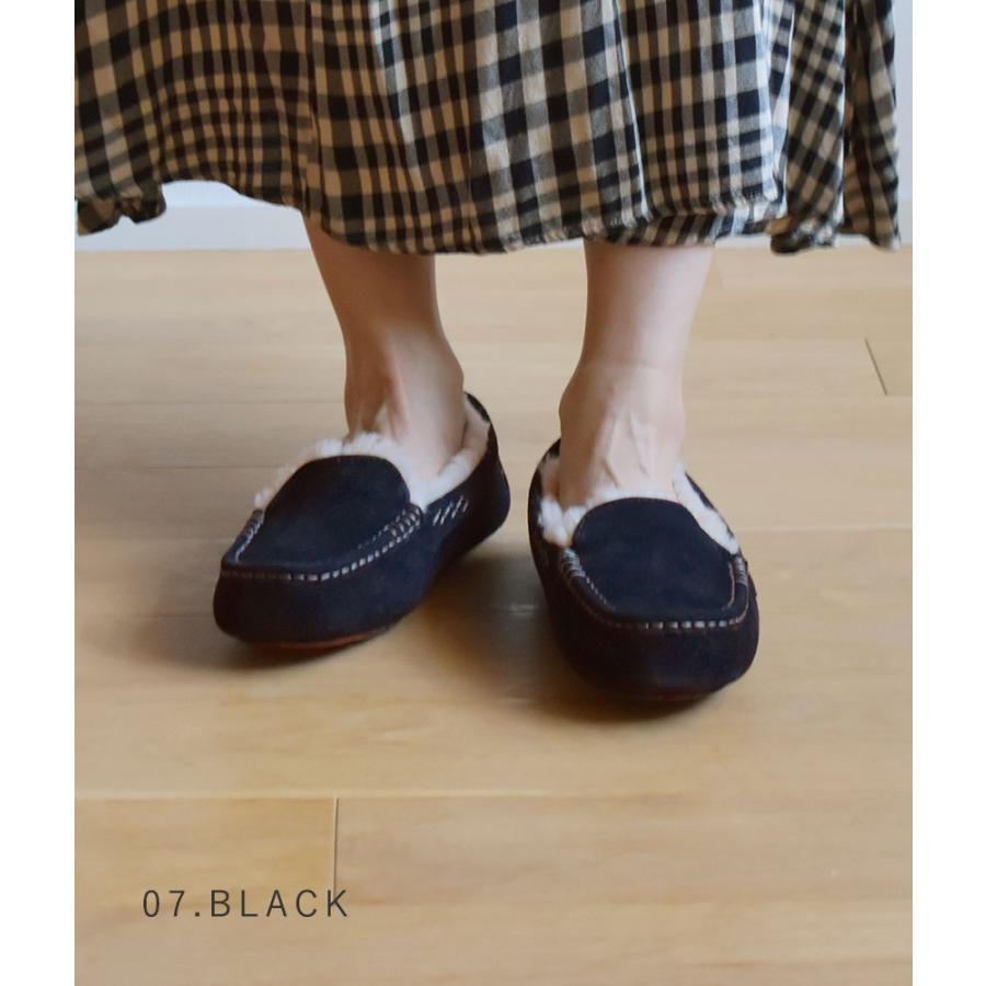 UGG（アグ） モカシン レディース アンスレー UGG 1106878 ブラック 黒