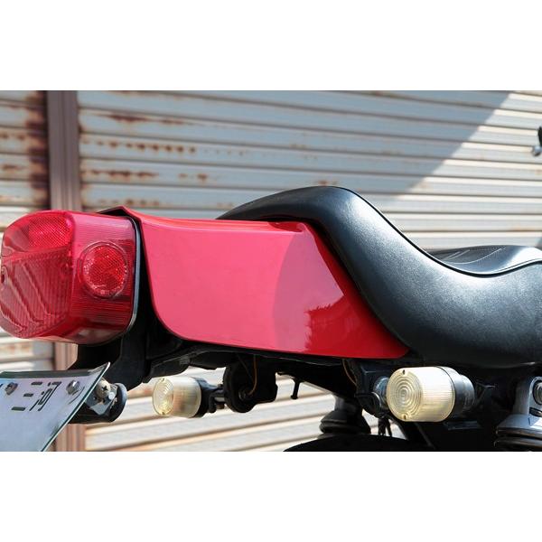 564】 Z400FX テールカウル リプレイス品 レッド ABS樹脂 : CHERRY