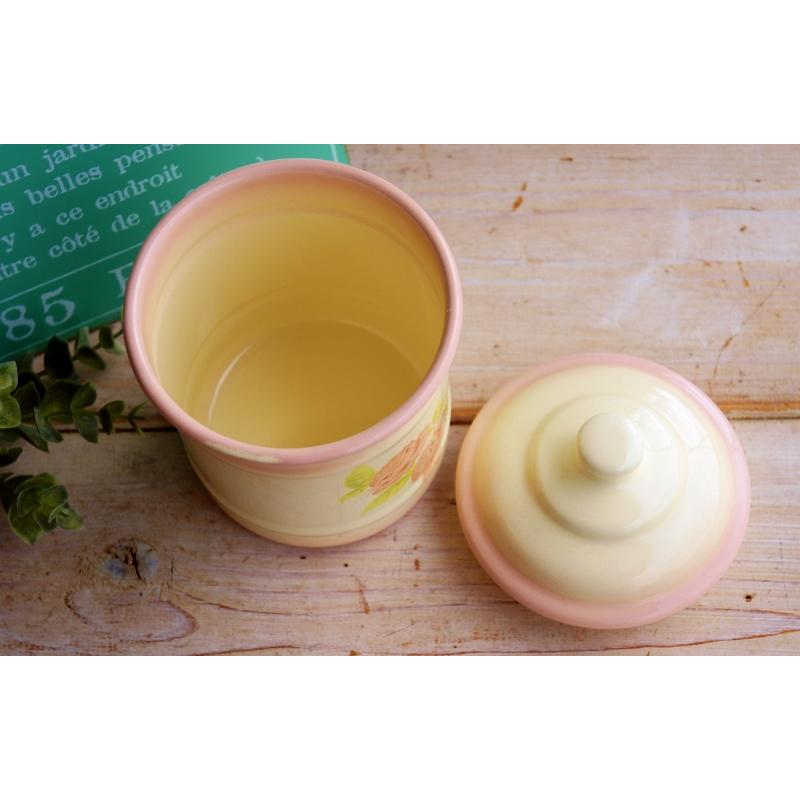 アンティーク・イマン imane ダイアナローズ ビードキャニスター (M