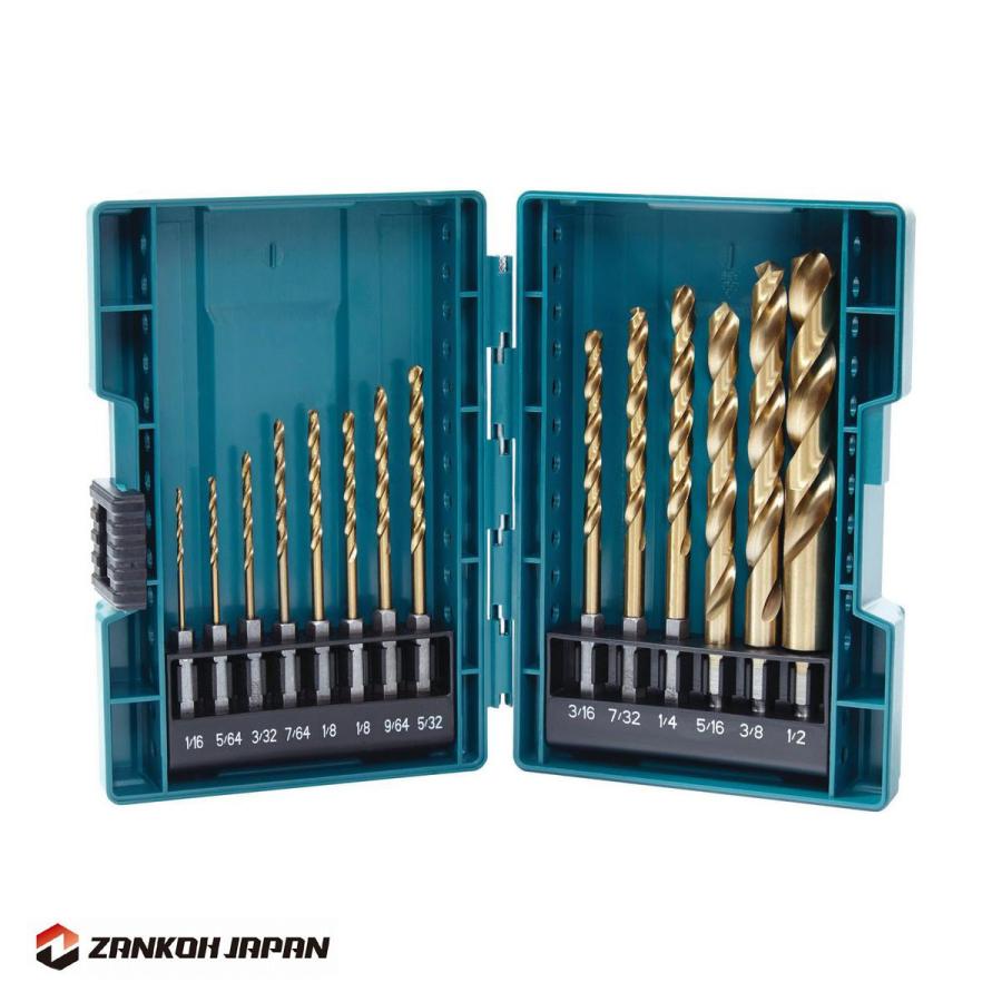 マキタ（makita） ビットセット 金属 木 プラスチック 14本セット