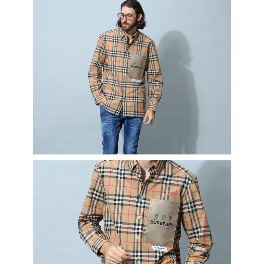 BURBERRY（バーバリー） シャツ ブランド 長袖シャツ チェックシャツ