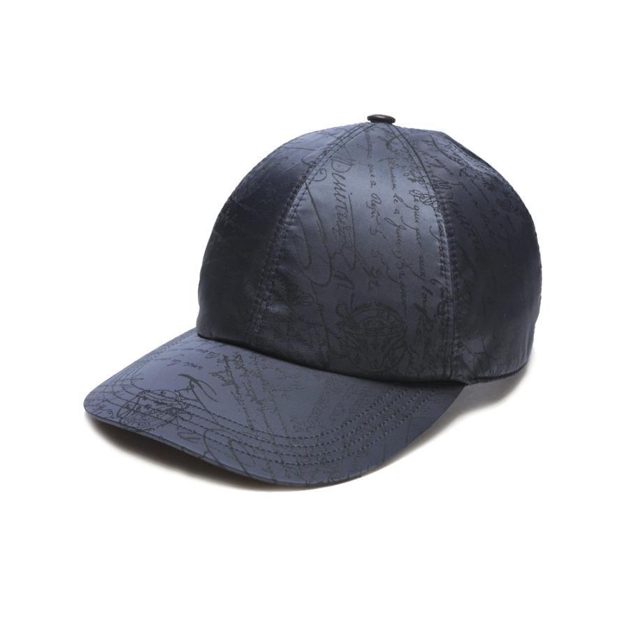 Berluti（ベルルッティ） キャップ メンズ 総柄 スクリット ナイロン