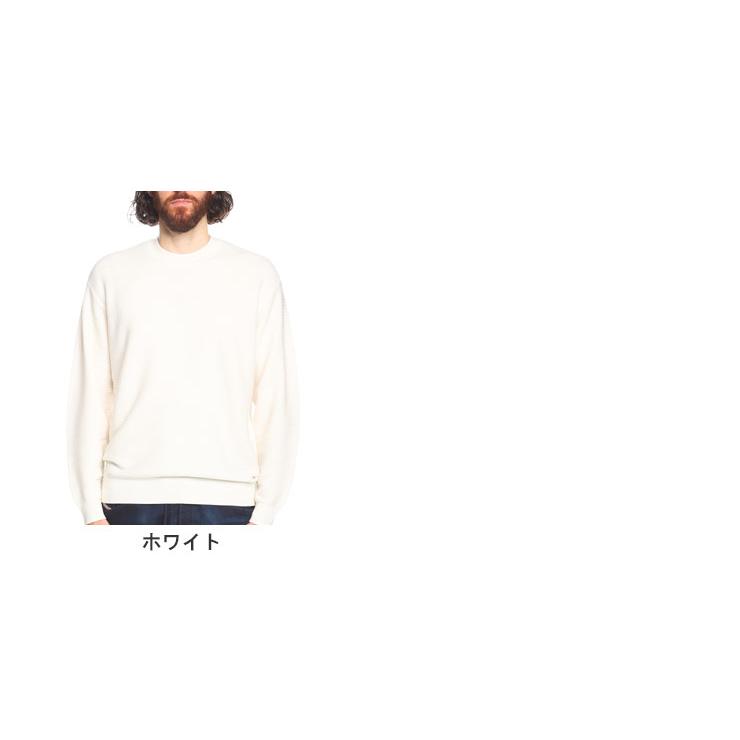 EMPORIO ARMANI エンポリオアルマーニ ウール100％ リブ編み クルー