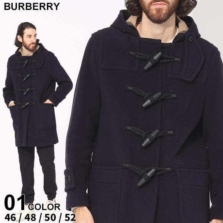 BURBERRY（バーバリー） コート メンズ ダッフルコート 紺 ネイビー