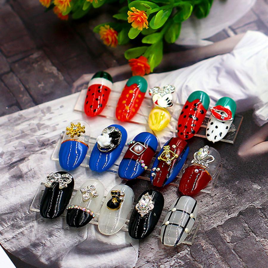 ネイルチップ用アクリルプレート50枚セット ネイルアート ネイルチップ