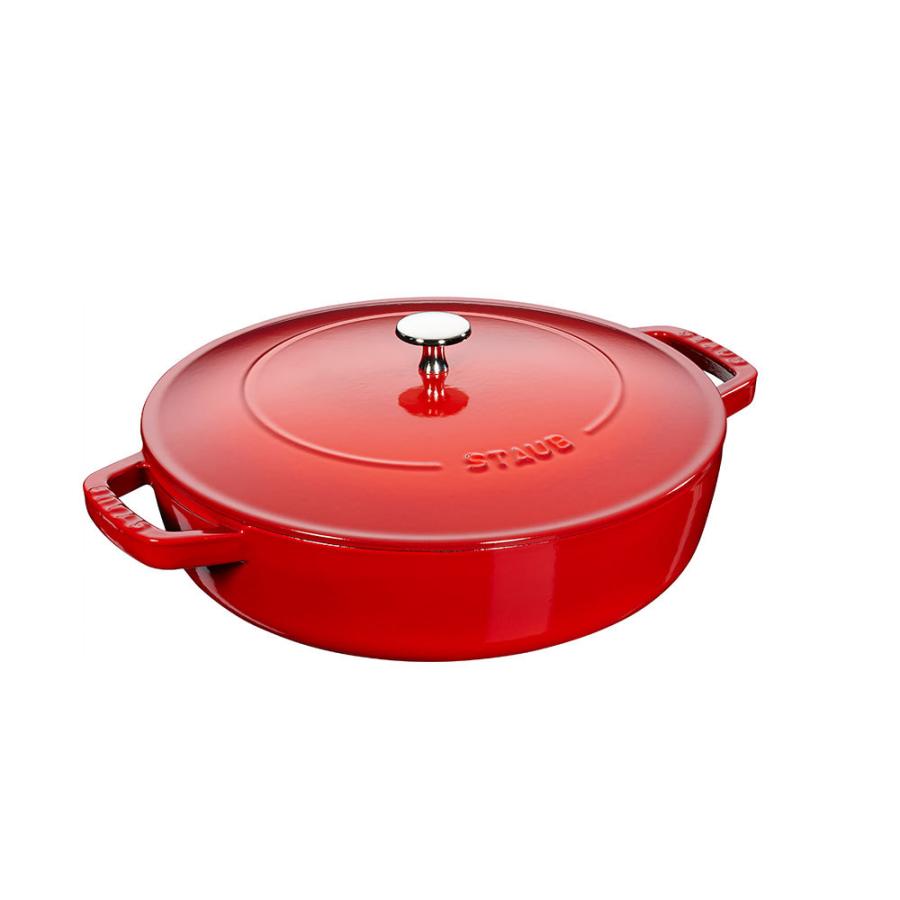 Staub（ストウブ） ブレイザー・ソテーパン 26cm チェリー 生涯保証