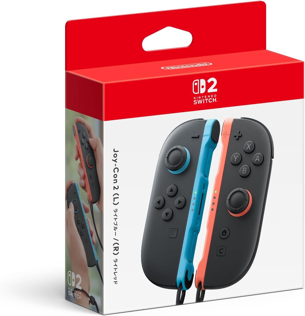 任天堂 Nintendo Switch 2 Joy-Con 2 （L） ライトブルー （R） ライト