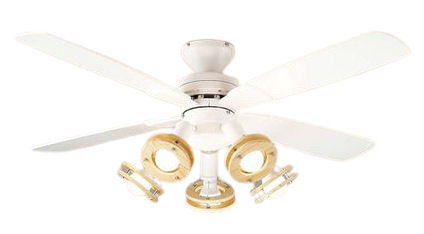 大光電機 LEDシーリングファン ASL-514 （電球色） ～6畳 （ホワイト