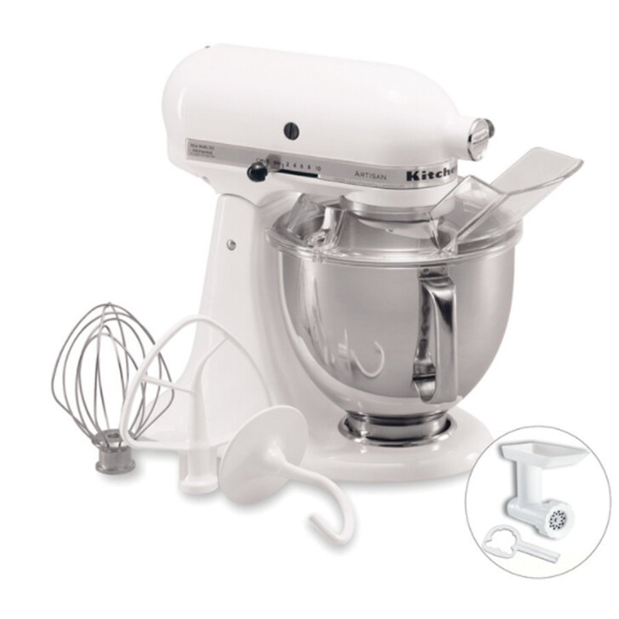 KitchenAid アルチザン スタンドミキサー 4.8L 9KSM162WH （ホワイト