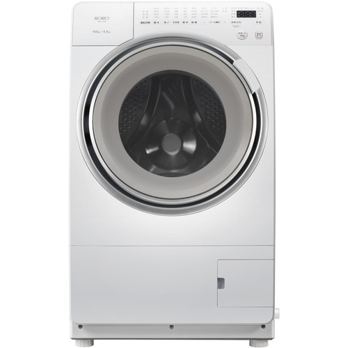 ヤマダデンキ RORO 9kg ドラム式洗濯乾燥機 YWM-YV90N （ホワイト
