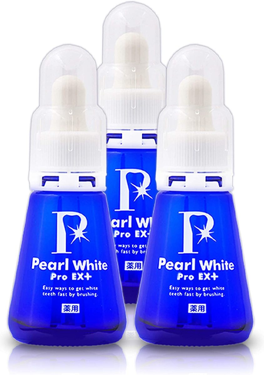 薬用 パールホワイト プロ EX プラス 30ml×3本 ホワイトニング - 最