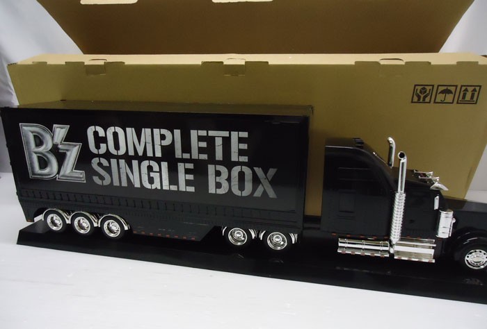 美品 B'z コンプリートシングルBOX トレーラーエディション COMPLETE