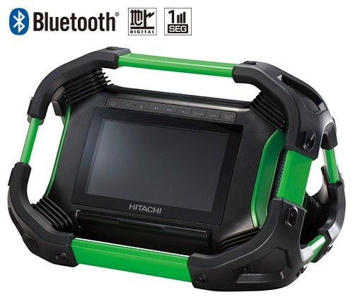 HiKOKI 14.4V/18V コードレスラジオ付テレビ UR18DSML（LSG