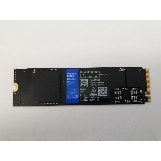 Western Digital WDS100T3B0E ［WD Blue SN580 M.2 Type2280 NVMe 1TB